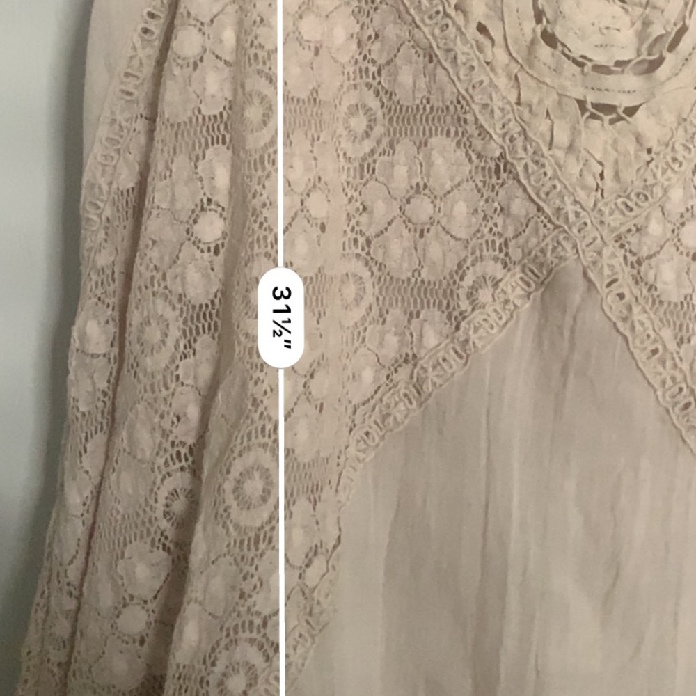 Altar’d State cream lace boho mini dress - Picture 5 of 6
